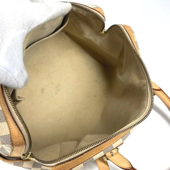 LOUIS VUITTON N52001 Berkley PM Tote Bag Hand Bag Damier Azur - Picture 2 of 16